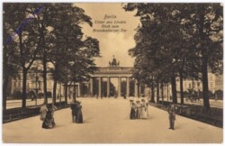 Berlin, Unter den Linden, Blick zum Brandenburger Tor