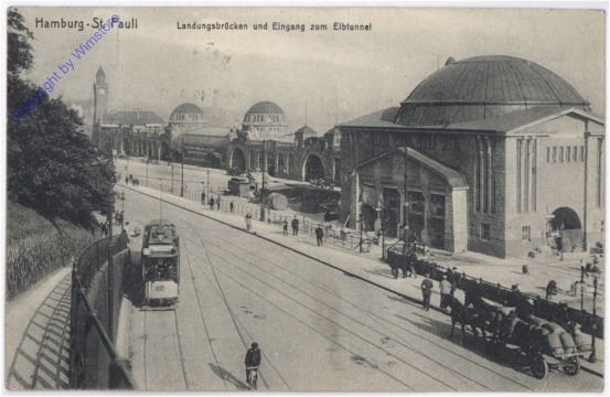 Hamburg, St. Pauli, Landungsbrücken