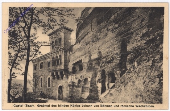 Castel, Grabmal des blinden Königs Johann von Böhmen