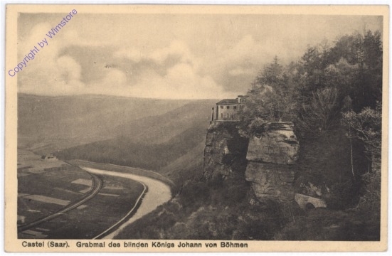 Castel, Grabmal des blinden Königs Johann von Böhmen