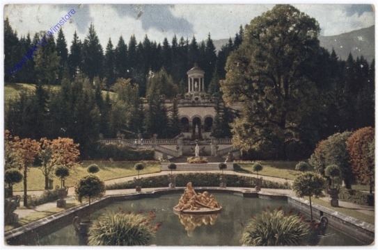 Linderhof, Königslinde und Venustempel