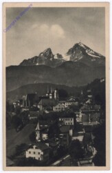 ak180538 Berchtesgaden, mit dem Watzmann