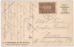 ak180538a Berchtesgaden, mit dem Watzmann
