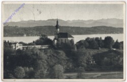 Starnberger See, Partie gegen Benediktenwand und Karwendel