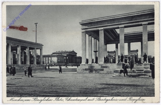 München, am königlichen Platz