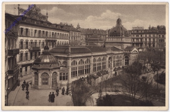 Wiesbaden, Kochbrunnen mit Anlagen