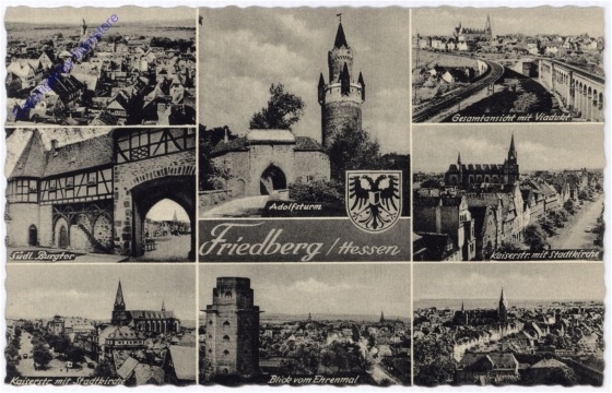 Friedberg, Multiansicht