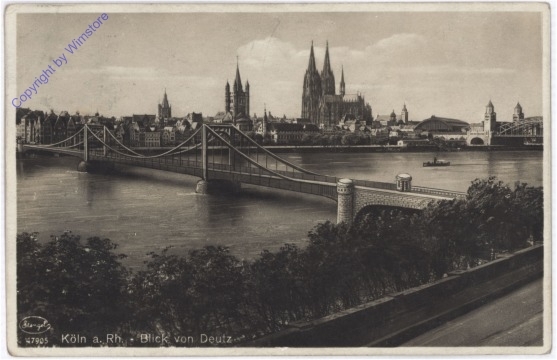 Köln, Blick von Deutz