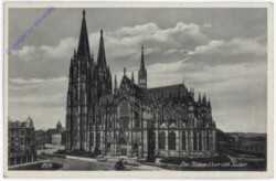 ak180654 Köln, Dom von Süden