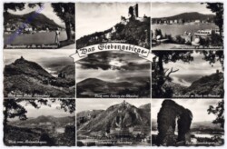 ak180658 Siebengebirge, Multiansicht