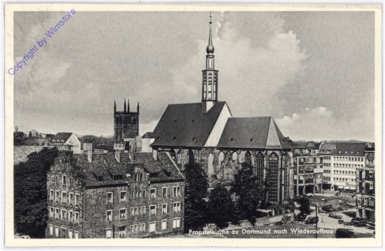 Dortmund, Probsteikirche nach Wiederaufbau