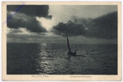 Helgoland, Sonnenuntergang