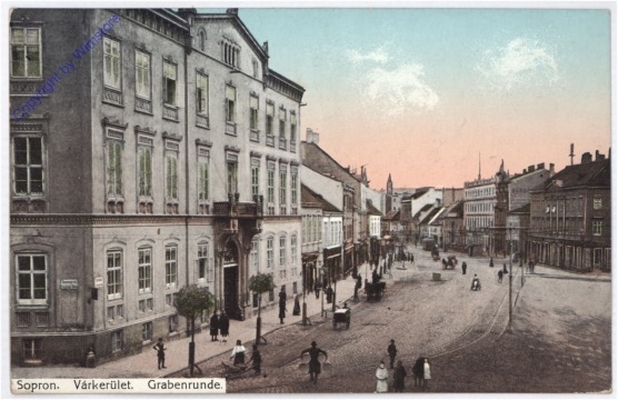 ak180709 Sopron, Grabenrunde