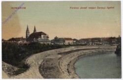 Komarom, Ferencz Jozsef rakpart Daranyi ligettel