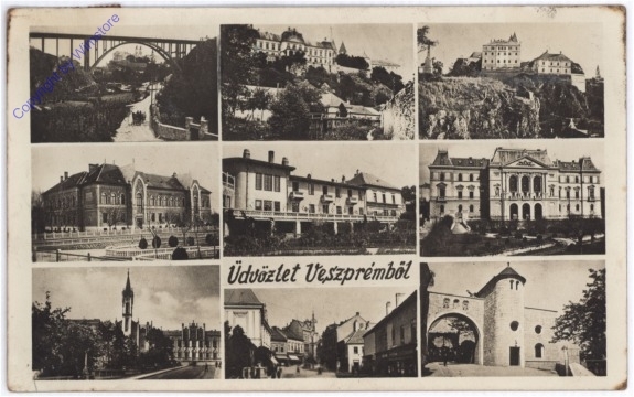 Veszpremböl, Multiansicht