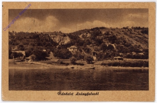 Leanyfalurol, Ansicht