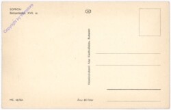 ak181126a Sopron, Ansicht