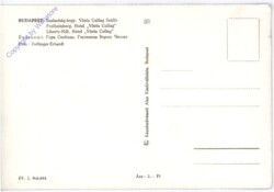 ak181327a Budapest, Freitheitsberg, Hotel