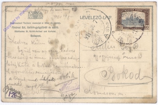 ak181328a Budapest, Wintergarten