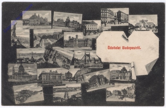 Budapest, Multiansicht