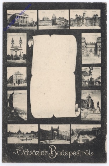 Budapest, Multiansicht