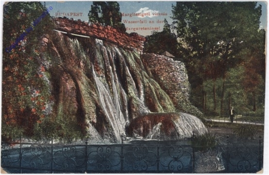 Budapest, Wasserfall an der Margareteninsel
