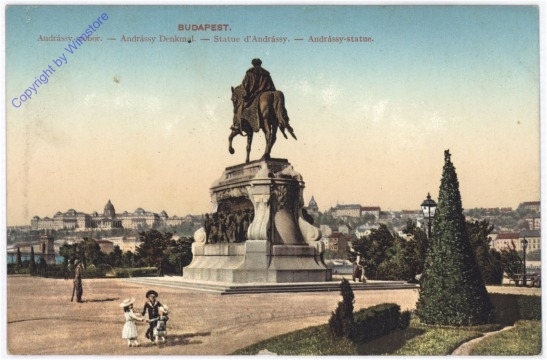 Budapest, Andrassy-Denkmal