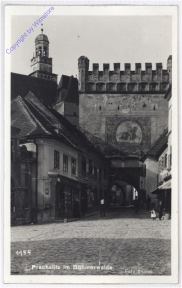 Prachatitz, Ortsansicht