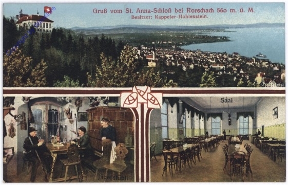 Rorschach, Gruss vom St. Anna-Schloss