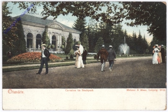 Olmütz, Kursalon im Stadtpark