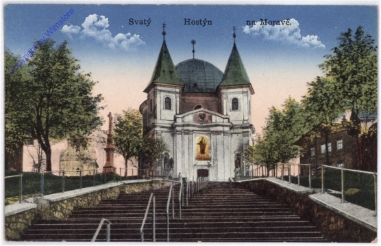 ak181469 Svaty hostyn na Morave