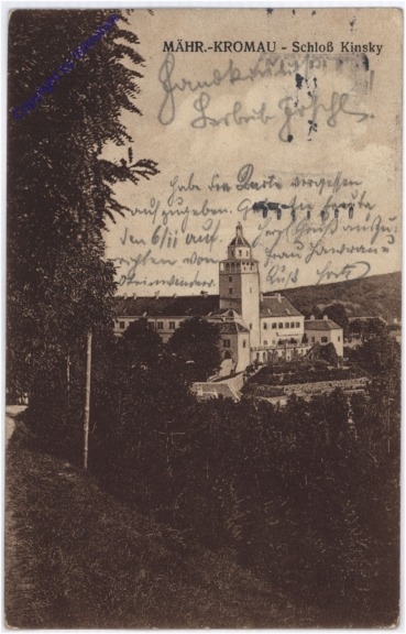 ak181485 Kromau, Schloß Kinsky