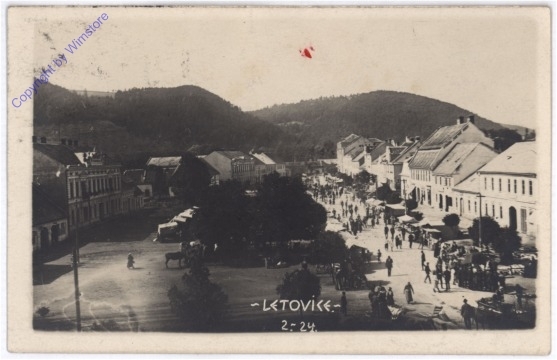 ak181492 Letovice, Ortsansicht