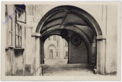 Brno (Brünn), Rathauseingang