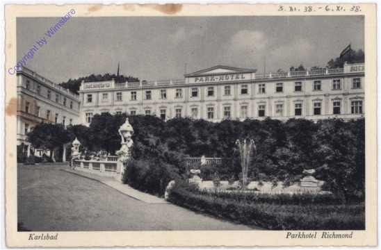 ak181536 Karlovy Vary (Karlsbad), Parkhotel Richmond