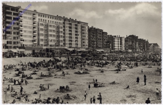 ak181553 Ostende, Ansicht vom Strand