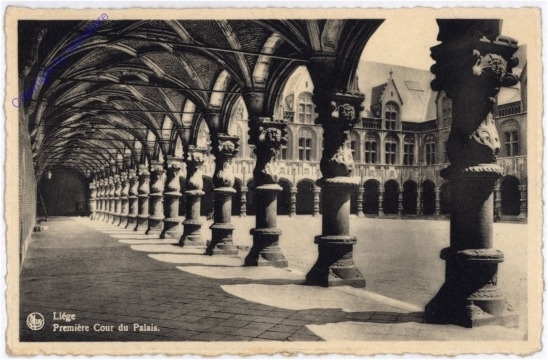 ak181558 Liege, Premiere Cour du Palais