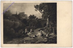 ak181582 Allgemein, Gemälde im Schloss Belloy