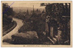 ak181583 Domfront, Route de Ronde
