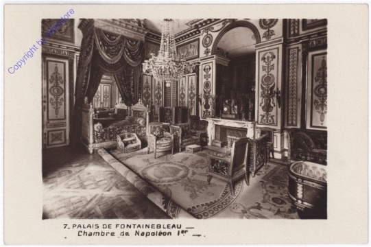 Paris, Palais de Fontainebleau, Chambre de Napoleon