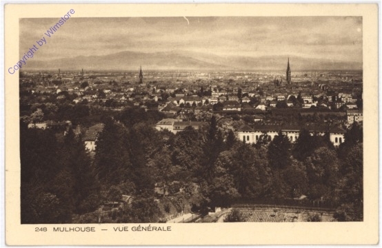 Mulhouse, Vue Generale