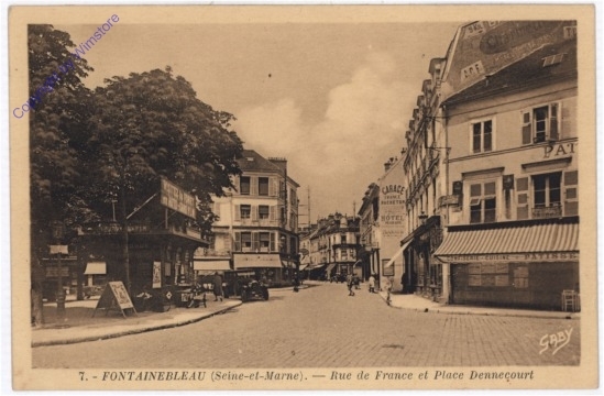 ak181591 Fontainebleau, Rue de France
