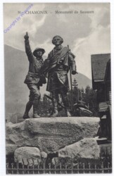 ak181596 Chamonix, Monument de Saussure
