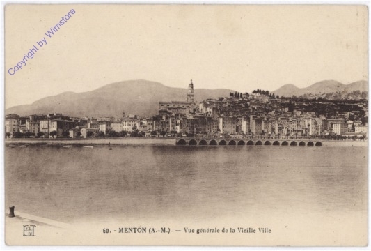 Menton, Totalansicht
