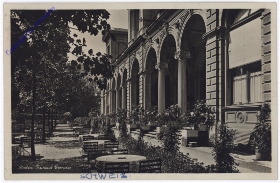 Baden, Kursaal-Terrasse