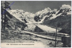 ak181645 Berninabahn, und Morteratschgletscher