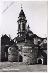 ak181648 Solothurn, Baseltor und St. Ursusturm