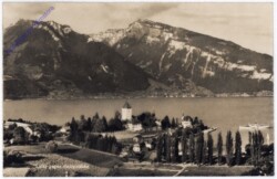 ak181650 Spiez, gegen Ralligstöcke