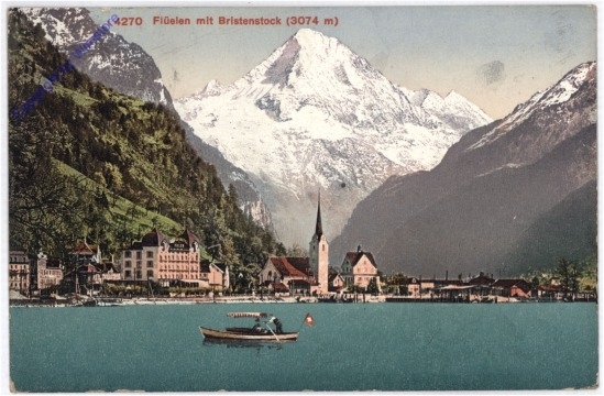 Flüelen, mit Bristenstock