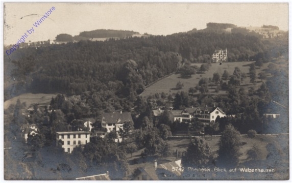 Rheineck, Blick auf Walzenhausen